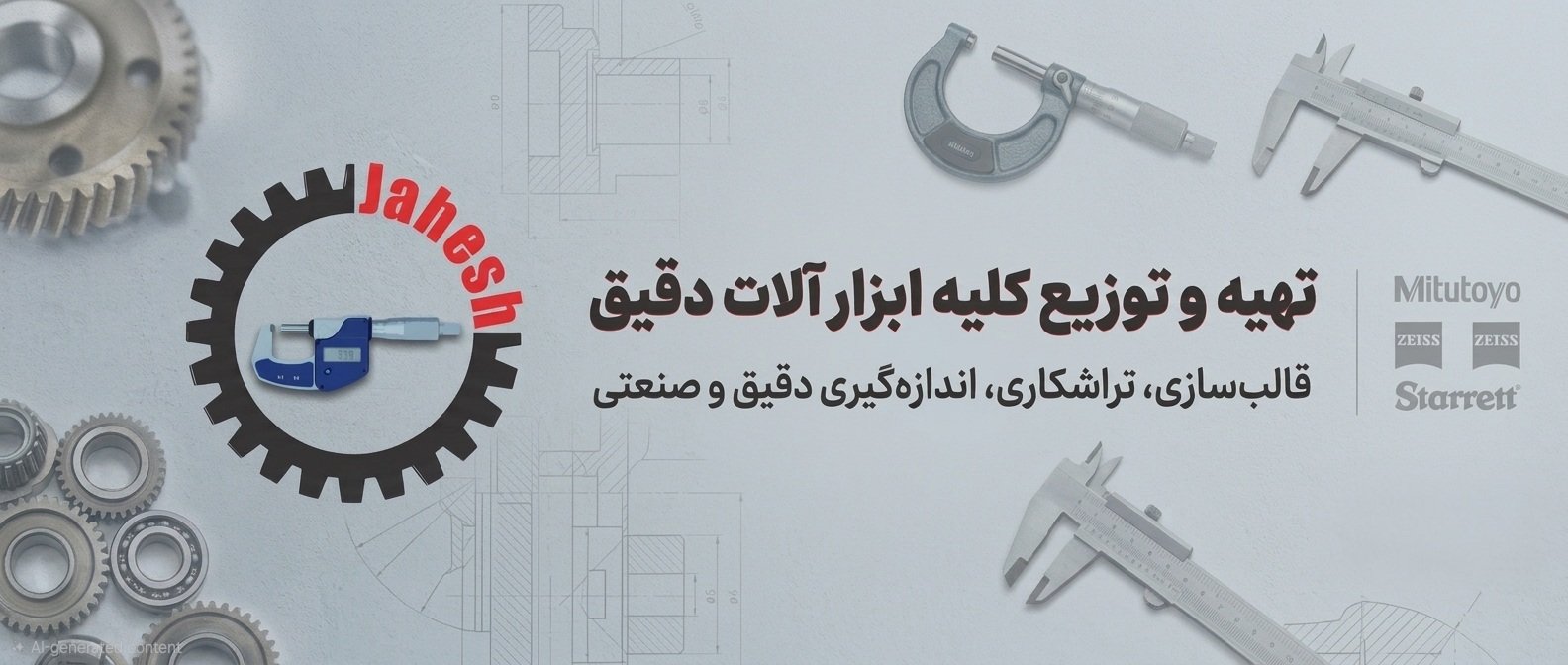 تهیه و توزیع کلیه ابزارآلات دقیق